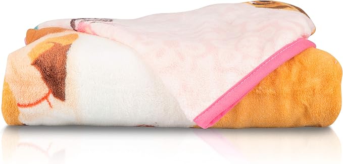 Franco Kids Bedding Super Soft Micro Raschel Throw, 46 in x 60 in, Spirit Riding Free