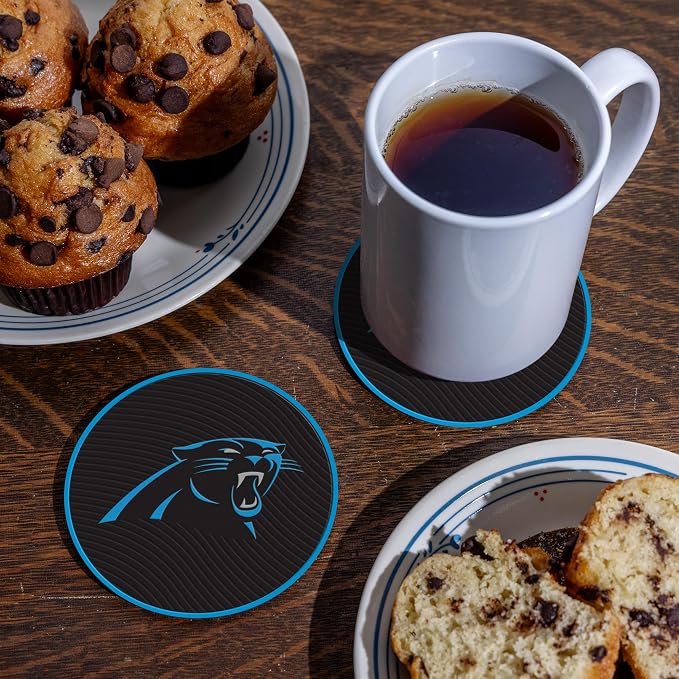Rico Industries NFL Football Classic Favorites: PVC Coaster Set (4-Pack)