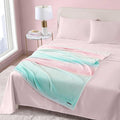 Betsey Johnson - Blanket, Buttery-Soft Throw Blanket for Couch or Bed, Boldly Plush & Oversized Bedding (Ombre Blue, 50" x 70")