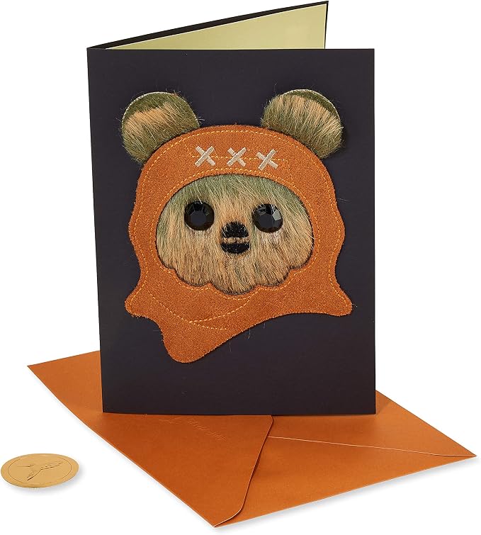 Papyrus Star Wars Birthday Card (Ewoks)
