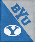 Northwest NCAA Silk Touch Throw Blanket, Ultra Soft Plush Polyester, Lightweight Warm Decorative Fan Gift, 46 x 60 in