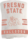 Logo Brands NCAA Sweatshirt Blanket - Officially Licensed Soft Throw Blanket for Fans, Cozy Game Day Blanket, Vintage-Style, Great Gift for Students & Alumni