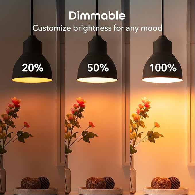 Geeni Prisma Plus Smart Light Bulb, 800 Dimmable, 6-Pack | Color-Changing LED, Tunable White, Works with Alexa & Google Home, Wi-Fi Control, A19 Energy Efficient