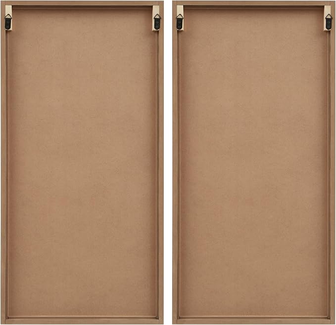 Madison Park Wall Décor for Living Room - Birch Botanical Two-Tone, Home Accent Modern Kitchen Dining Decoration, Ready to Hang 3-Piece Wood Panel Set for Bedroom, 16"W x 32"H, Tree of Life