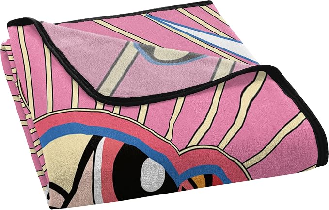 Northwest Powerpuff Girls Micro Raschel Throw Blanket, 46" x 60", Peeking Puffs