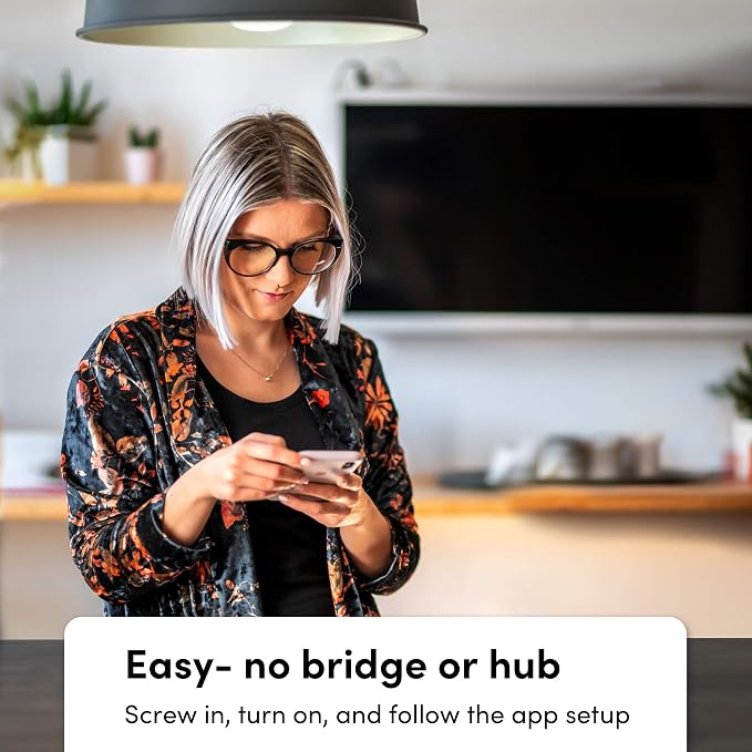 LIFX Color A19 Smart LED Light Bulb, 1100 Lumens, Billions of Colors + Tunable White, Wi-Fi 2.4GHz No Hub Required, Dimmable, Voice & App Control, Compatible with Alexa, Google Home & Siri