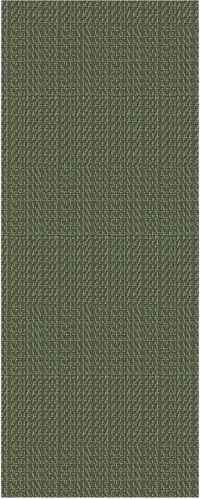 IOHOUZE Washable Runner Rug 2x5 Non Slip Runners for Hallways Entryway Runner Indoor, Kitchen Throw Rug Woven Cotton Floor Carpet for Hall Entrance Bedroom, Olive Green/Dusty Green