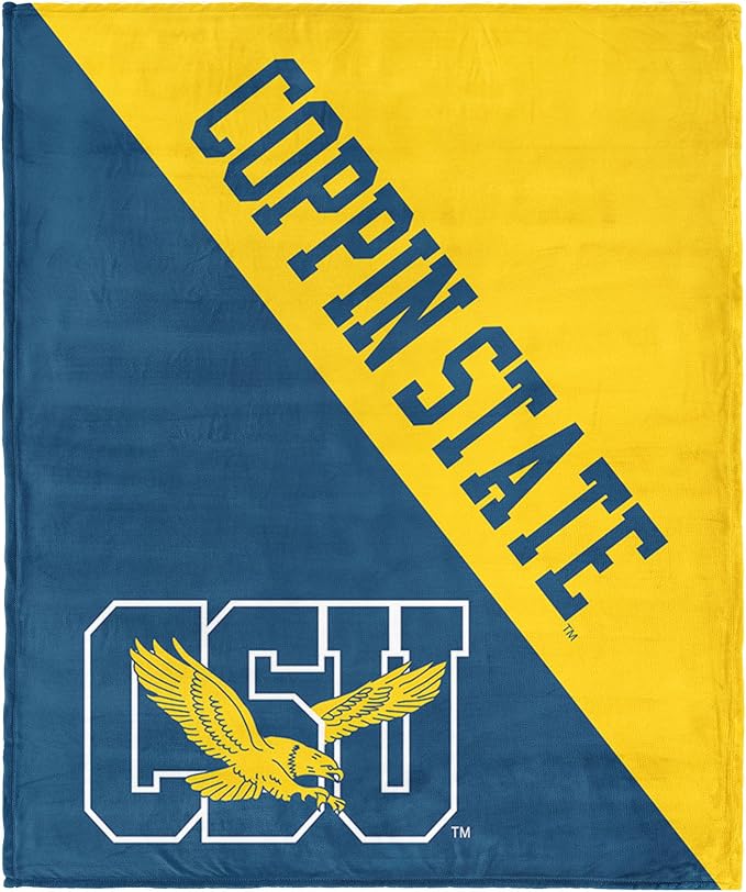 Northwest NCAA Silk Touch Throw Blanket, Ultra Soft Plush Polyester, Lightweight Warm Decorative Fan Gift, 46 x 60 in