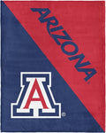 Northwest NCAA Silk Touch Throw Blanket, Ultra Soft Plush Polyester, Lightweight Warm Decorative Fan Gift, 46 x 60 in
