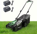 18" 40V Cordless Lawn Mower for Small to Medium Yards, Capable of Gas-Like Cuts with Brushless Motor, Used for Mulching/Bagging, 6 Heights for Seasonal Grass, Dual 5.0Ah Batteries Included