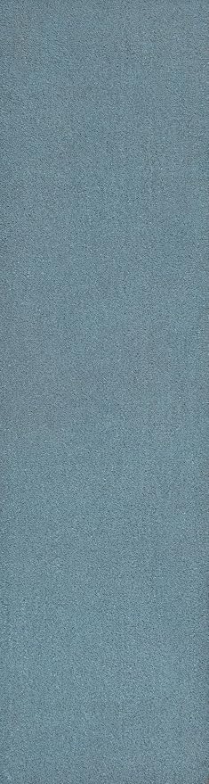 JONATHAN Y Peater Classic Casual Commercial Natural Coir Coastal Blue 2 ft. x 8 ft. Doormat for Entrance, Front Door, Entryway CHG100D-28