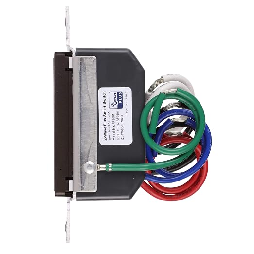 Eaton Z-Wave Plus RF9601DRB Wireless Switch, Single Pole, 3-Way, Oil-Rubbed Bronze