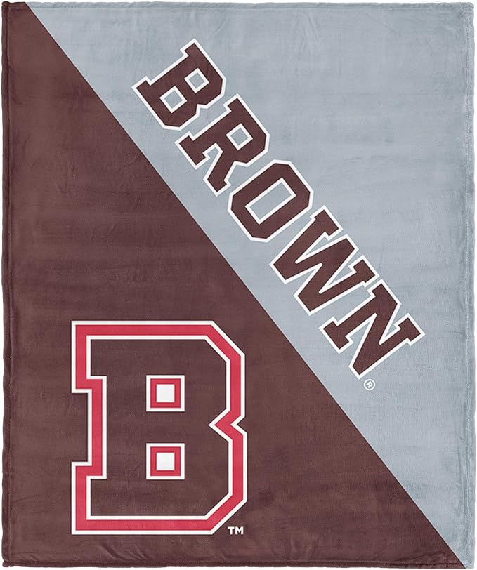 Northwest NCAA Silk Touch Throw Blanket, Ultra Soft Plush Polyester, Lightweight Warm Decorative Fan Gift, 46 x 60 in