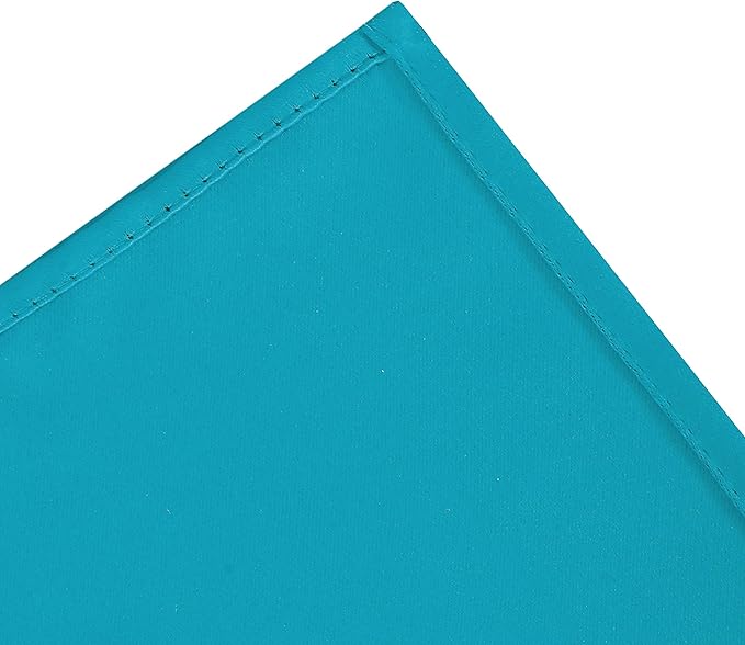 LEMOMO Teal Blackout Curtains 34 x 54 Inch Length/Set of 2 Curtain Panels/Thermal Insulated Room Darkening Blackout Curtains for Bedroom