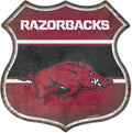 Rico Industries NCAA Rustic 11.5" Metal Route Sign Home Décor/Dorm Room
