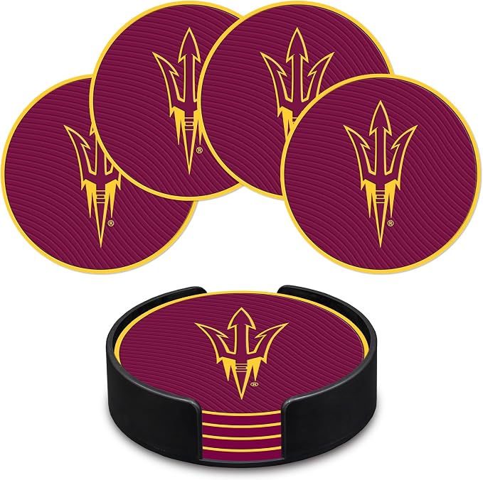 Rico Industries NCAA 4pack Coaster Set - Classic Favorites
