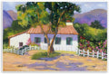 Stupell Industries 'Cottage Nature Painting', Wall Plaque Art, 19 x 13 Inches, Easy to Hang and Sturdy, Made in USA, by Alexi Fine | Stupell Industries | 19 x 13 Inches, Easy to Hang and Sturdy, Made in USA, by Alexi Fine