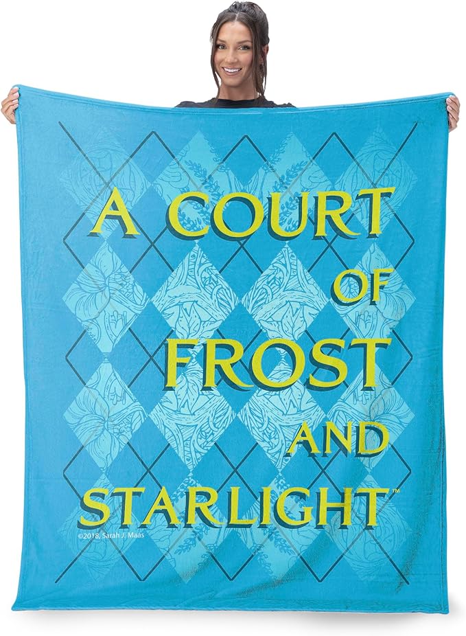 Northwest Sarah J. Maas A Court of Frost and Starlight Silk Touch Throw Blanket, 46 x 60 in