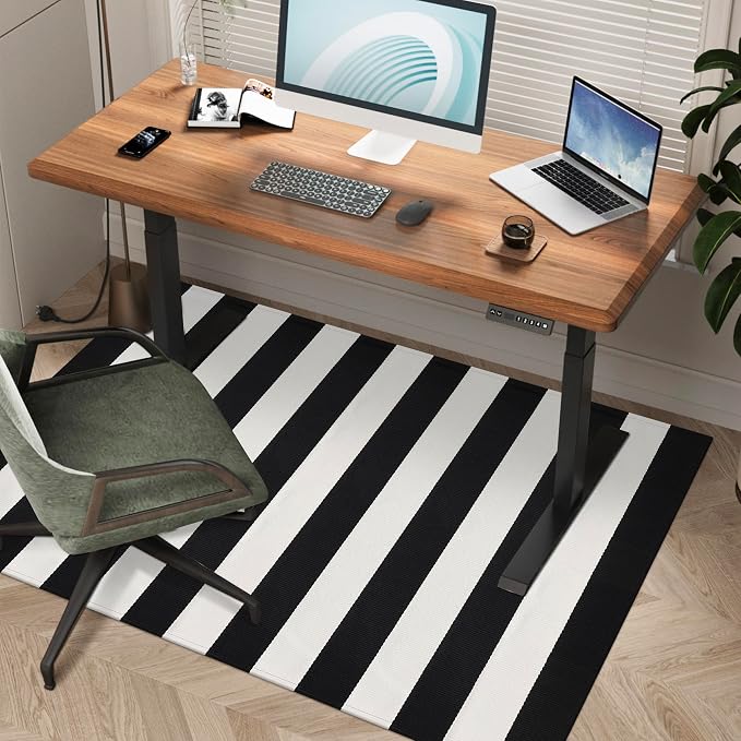 Black and White Striped Rug 3x5 Front Door Mat Cotton Woven Rug Front Porch Decor Washable Indoor Outdoor Rugs for Layered Door Mats Entryway Kitchen Bath Patio Farmhouse Carpet