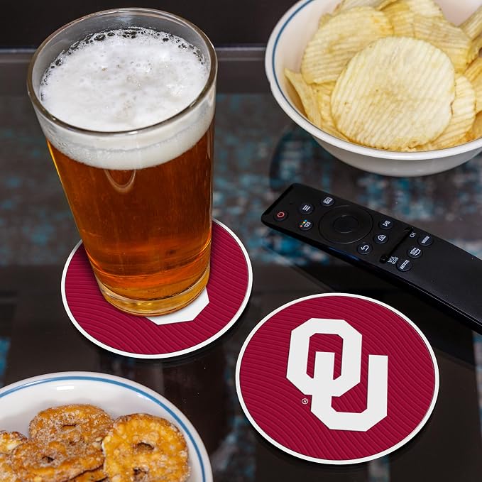Rico Industries NCAA 4pack Coaster Set - Classic Favorites