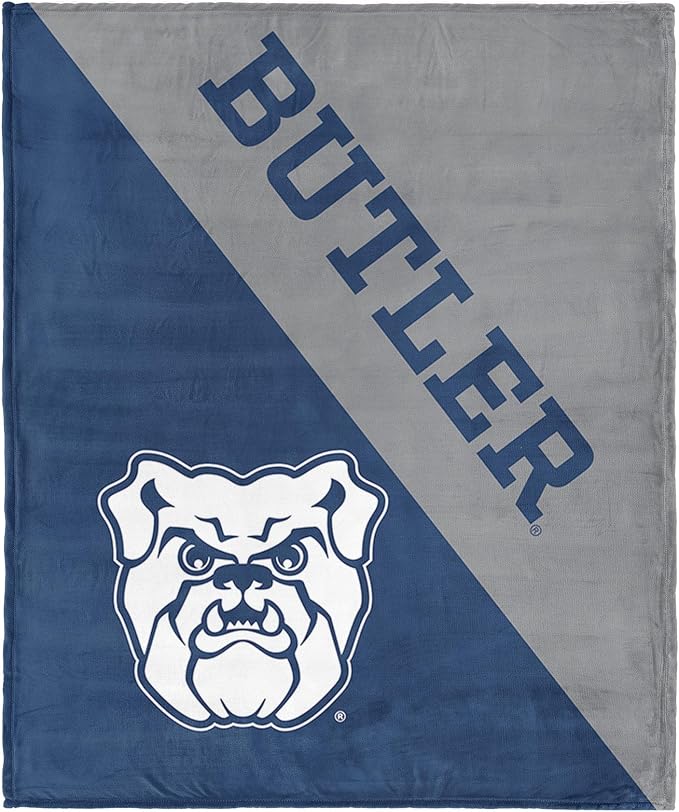 Northwest NCAA Silk Touch Throw Blanket, Ultra Soft Plush Polyester, Lightweight Warm Decorative Fan Gift, 46 x 60 in