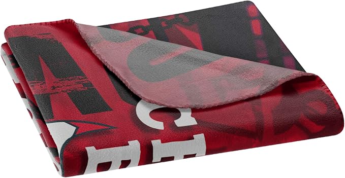 Northwest NBA Chicago Bulls Unisex-Adult Fleece Throw Blanket, 50" x 60", Hard Knocks (Pack of 8)