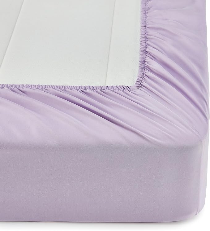 Amazon Basics 5-Piece Soft, Easy-Wash Microfiber Kid's Bed-in-a-Bag Bedding Set with Sheet and Comforter, Twin, Unicorn Print