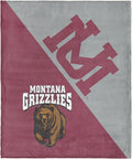 Northwest NCAA Silk Touch Throw Blanket, Ultra Soft Plush Polyester, Lightweight Warm Decorative Fan Gift, 46 x 60 in
