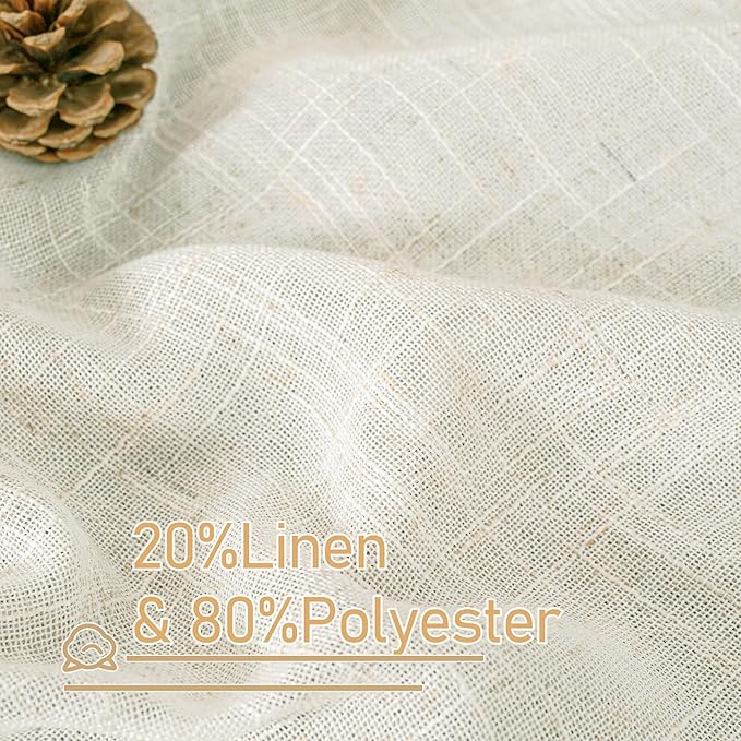 LAMIT Linen Blended Curtains 72 inch - Image 3