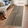EDIMENS 2x6 Runner Rug Easy Jute Washable Kitchen Indoor Outdoor Non Slip | Rugs for Kitchen Floor Runner Rug for Laundry Balcony Low Pile Rugs Rainbow Carpet for Hallway Runner 6ft Entry