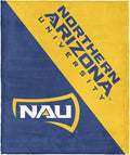 Northwest NCAA Silk Touch Throw Blanket, Ultra Soft Plush Polyester, Lightweight Warm Decorative Fan Gift, 46 x 60 in
