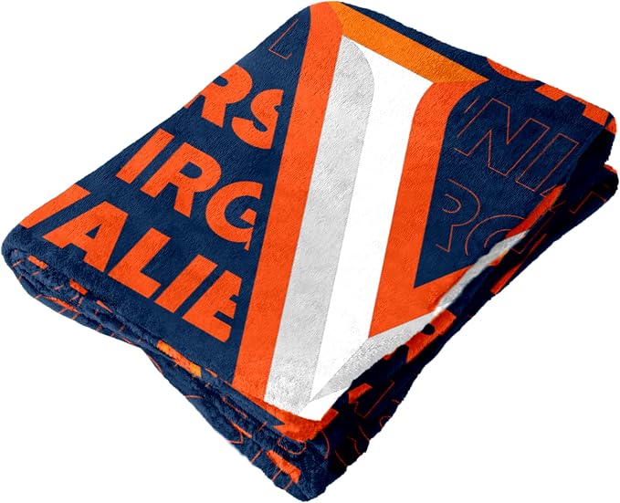Logo Brands NCAA Classic Fleece Throw Blanket -50” x 60” Ultra-Soft Game Day Blanket with Bold Team Colors & Logo – Cozy College Team Bedding for Fans & Alumni