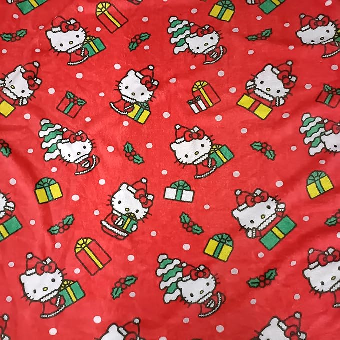 Hello Kitty Gifty Kitty Character Hugger Pillow & Silk Touch Throw Blanket Set 40x50 Inches