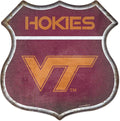 Rico Industries NCAA Rustic 11.5" Metal Route Sign Home Décor/Dorm Room