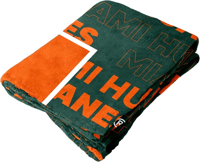 Logo Brands NCAA Classic Fleece Throw Blanket -50” x 60” Ultra-Soft Game Day Blanket with Bold Team Colors & Logo – Cozy College Team Bedding for Fans & Alumni