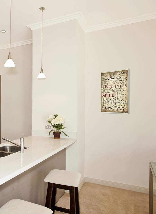 'Stupell Industries Kitchen Spice Typography'| Wall Plaque Art