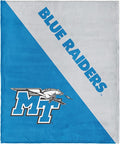 Northwest NCAA Silk Touch Throw Blanket, Ultra Soft Plush Polyester, Lightweight Warm Decorative Fan Gift, 46 x 60 in