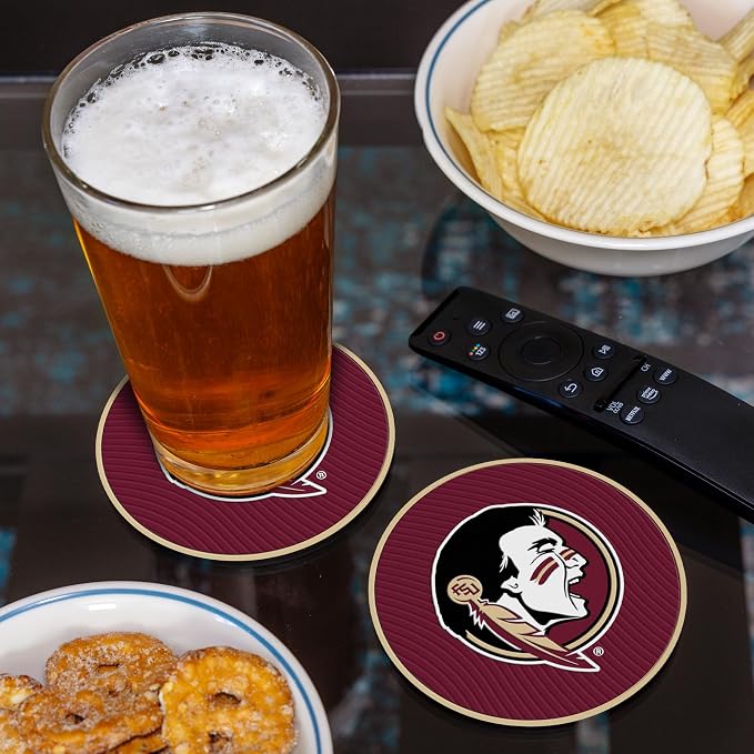 Rico Industries NCAA 4pack Coaster Set - Classic Favorites