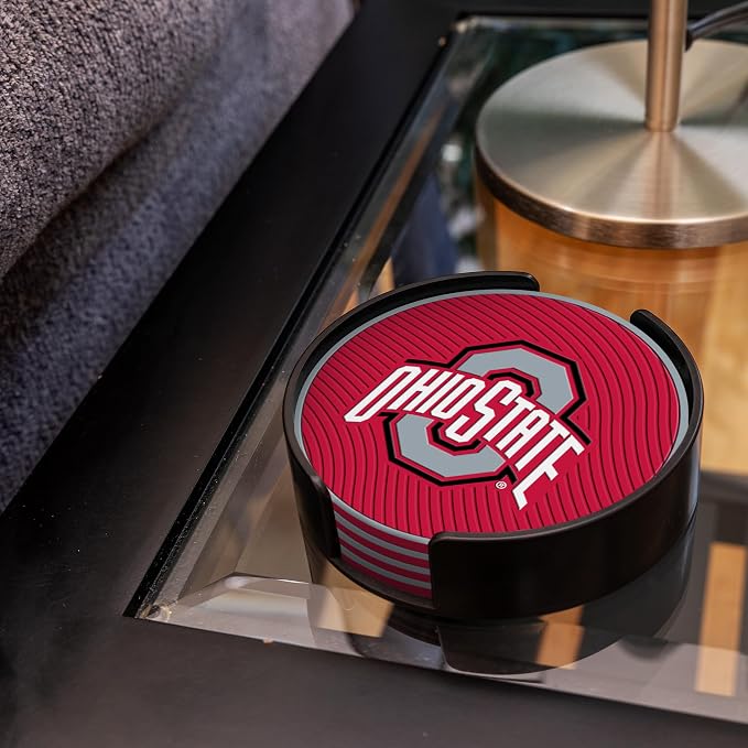 Rico Industries NCAA 4pack Coaster Set - Classic Favorites
