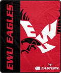 Proformance Home NCAA Eastern Washington Eagles Endzone Ultra Soft Tailgate Throw