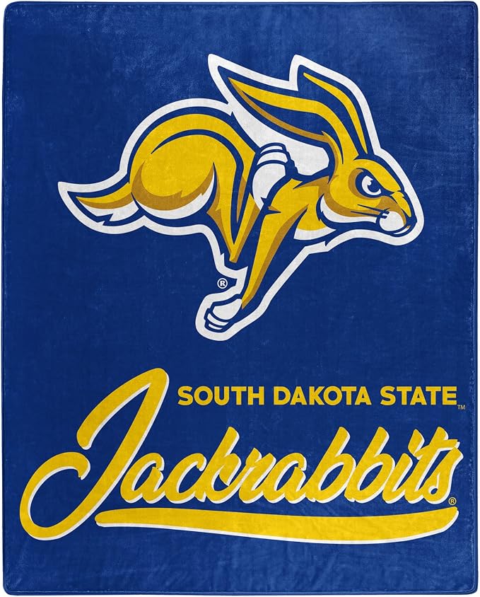 Northwest NCAA Unisex-Adult Raschel Throw Blanket