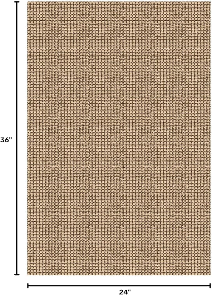 IOHOUZE Small Area Rug 2x3 Washable Woven Rugs for Entryway Non Slip Rubber Backed Kitchen Rugs Indoor Outdoor Doormat Throw Rug Floor Carpet for Entrance Front Door, Orange/Tan/Brown