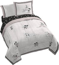 Disney Mickey Mouse and Friends King Comforter Set 7 Piece Bedding, Beige | Minnie Donald Goofy, Bed in a Bag, Comforter Sheets Shams Pillowcases, Official Product, Soft Microfiber, Machine Washable