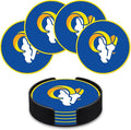 Rico Industries NFL Football Classic Favorites: PVC Coaster Set (4-Pack)