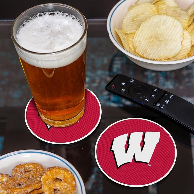 Rico Industries NCAA 4pack Coaster Set - Classic Favorites