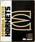 Pegasus Sports NCAA Emporia State Hornets Endzone Ultra Soft Tailgate Throw