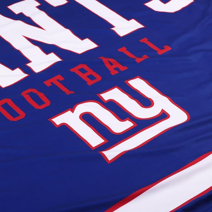 FOCO New York Giants NFL Team Property Of Sherpa Fleece Blanket