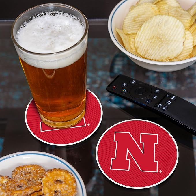 Rico Industries NCAA 4pack Coaster Set - Classic Favorites