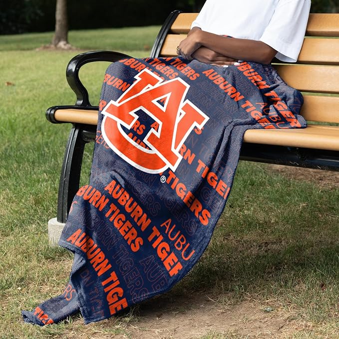 Logo Brands NCAA Classic Fleece Throw Blanket -50” x 60” Ultra-Soft Game Day Blanket with Bold Team Colors & Logo – Cozy College Team Bedding for Fans & Alumni