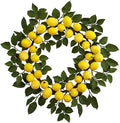 Nearly Natural 4567 24â€ Lemon Wreath,17.5'' x 4'' x 17.25''